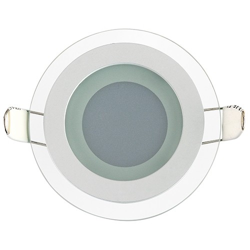 LED Glas Einbaustrahler Diamant rund 6W 4200K neutralweiss