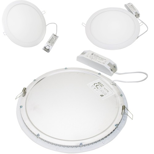 LED Panel Ultraslim weiss rund 18W
