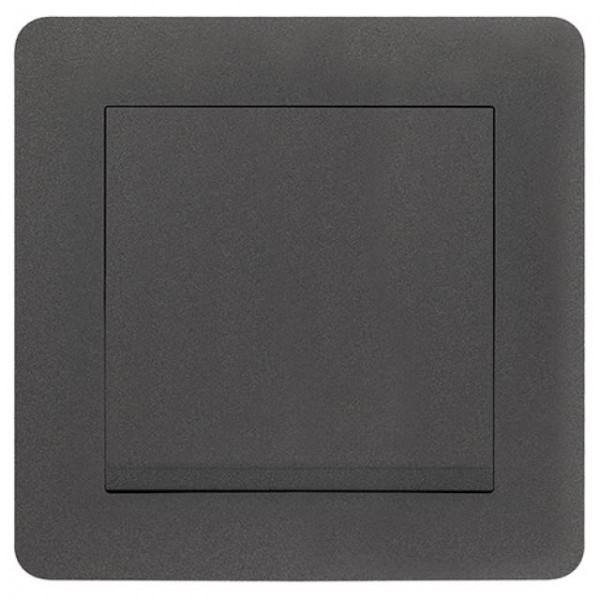 EIN UND AUSSCHALTER ( Einsatz + Wippe ) LUNIS ANTHRAZIT